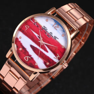 Unisex Watches Quartz Trendy Wrist Watch Stainless Steel Watches